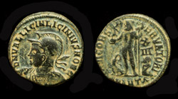 Licinius II, Antioch, Helmeted Portrait, Rare